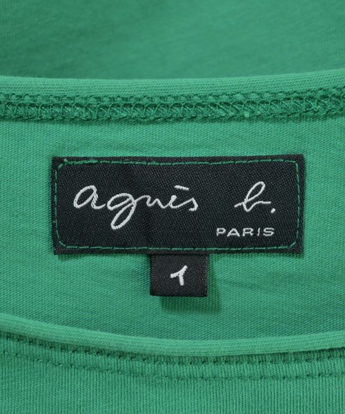 Agnes b.（アニエスベー）Tシャツ・カットソー 緑 サイズ:1(S位) レディース/2200684885162