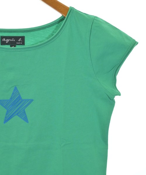 Agnes b.（アニエスベー）Tシャツ・カットソー 緑 サイズ:1(S位) レディース/2200684885162