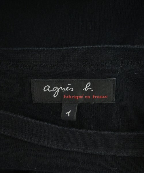 Agnes b.（アニエスベー）Tシャツ・カットソー 黒 サイズ:-(S位) レディース/2200687254057