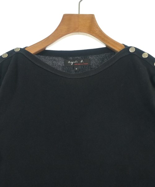 Agnes b.（アニエスベー）Tシャツ・カットソー 黒 サイズ:-(S位) レディース/2200687254057