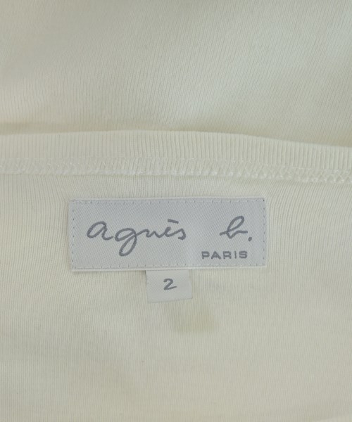 Agnes b.（アニエスベー）Tシャツ・カットソー 白 サイズ:2(M位) レディース/2200687254064