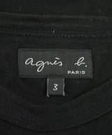 Agnes b.（アニエスベー）Tシャツ・カットソー 黒 サイズ:3(L位) レディース/2200691793153
