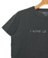 Agnes b.（アニエスベー）Tシャツ・カットソー 黒 サイズ:3(L位) レディース/2200691793153