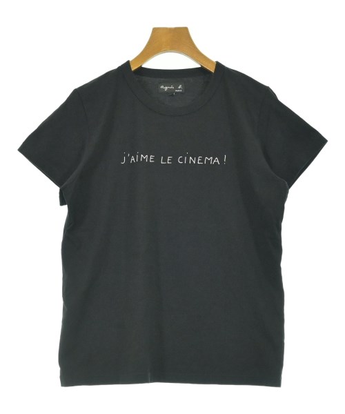 Agnes b.(アニエスベー)Tシャツ・カットソー 黒 サイズ:3(L位)/2200692311035