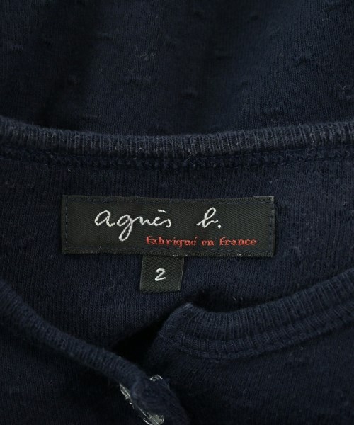 Agnes b.（アニエスベー）カーディガン 紺 サイズ:2(M位) レディース/2200692590058