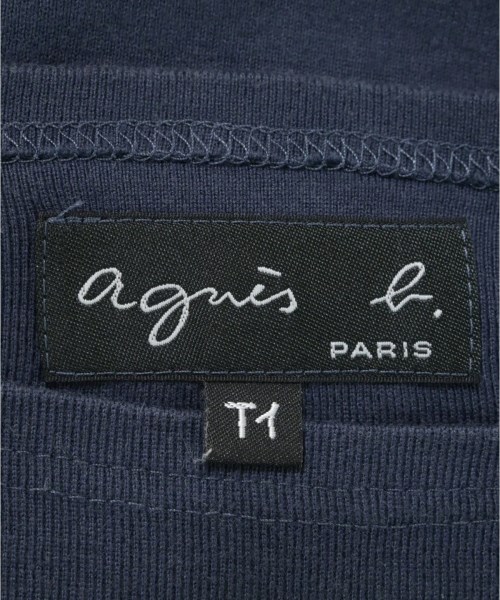 Agnes b.（アニエスベー）Tシャツ・カットソー 紺 サイズ:1(S位) レディース/2200693163107