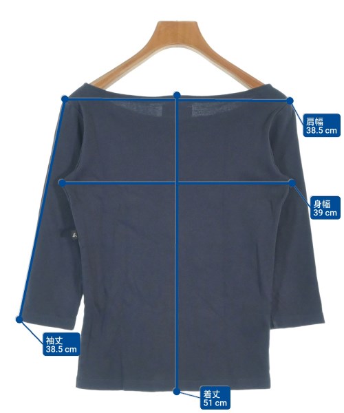 Agnes b.（アニエスベー）Tシャツ・カットソー 紺 サイズ:1(S位) レディース/2200693163107