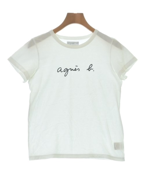Agnes b.(アニエスベー)Tシャツ・カットソー 白 サイズ:1(S位)/2200693381020
