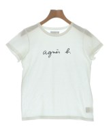 Agnes b.（アニエスベー）Tシャツ・カットソー 白 サイズ:1(S位) レディース/2200693381020