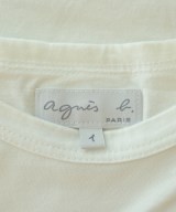 Agnes b.（アニエスベー）Tシャツ・カットソー 白 サイズ:1(S位) レディース/2200693381020