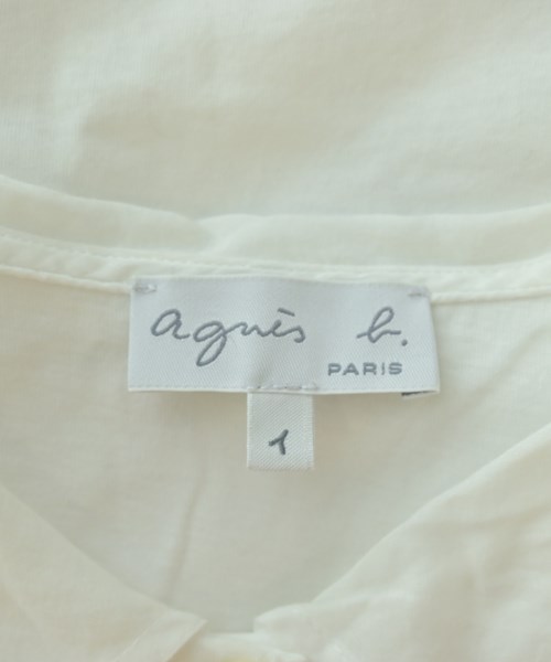 Agnes b.（アニエスベー）ノースリーブ 白 サイズ:1(S位) レディース/2200693381075