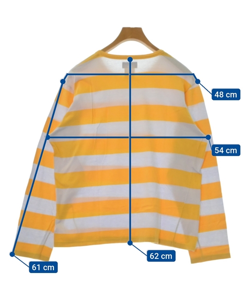 Agnes b. homme（アニエスベーオム）Tシャツ・カットソー 黄 サイズ:3(L位) メンズ/2200504207105