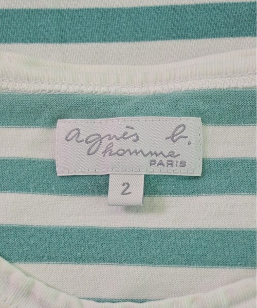 Agnes b. homme（アニエスベーオム）Tシャツ・カットソー 緑 サイズ:2(M位) メンズ/2200510539030