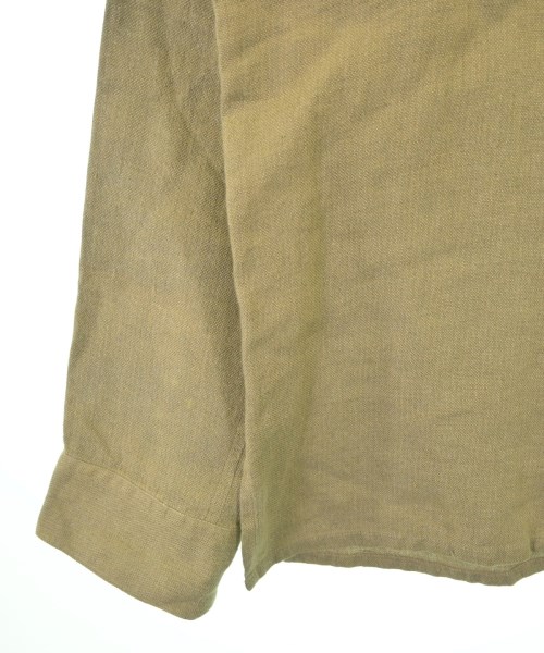 Agnes b. homme（アニエスベーオム）カジュアルシャツ カーキ サイズ:36(S位) メンズ/2200636175020