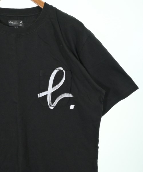 Agnes b. homme（アニエスベーオム）Tシャツ・カットソー 黒 サイズ:3(L位) メンズ/2200623641026