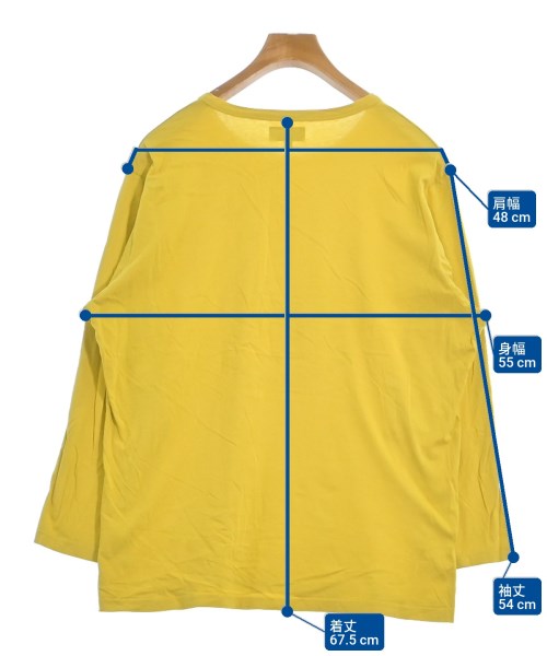 Agnes b. homme（アニエスベーオム）Tシャツ・カットソー 黄 サイズ:3(L位) メンズ/2200639639048