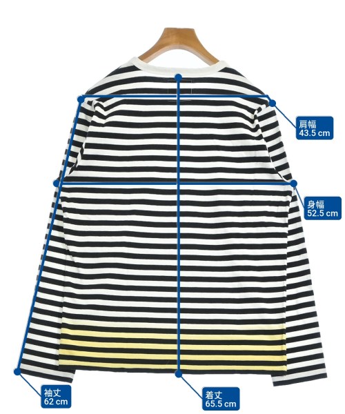 Agnes b. homme（アニエスベーオム）Tシャツ・カットソー 黒 サイズ:M メンズ/2200641132179