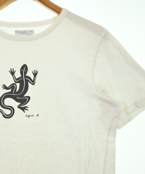 Agnes b. homme（アニエスベーオム）Tシャツ・カットソー 白 サイズ:2(M位) メンズ/2200628740045