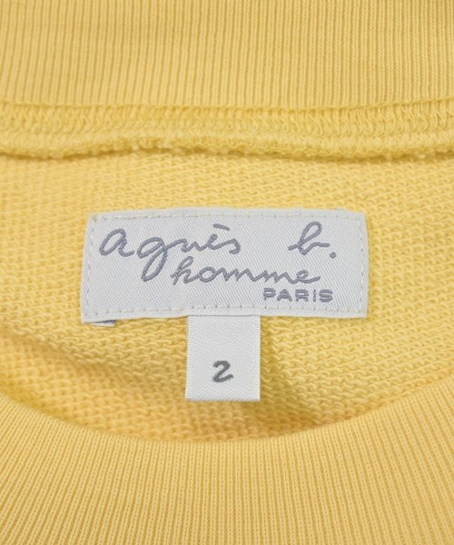 Agnes b. homme（アニエスベーオム）スウェット 黄 サイズ:2(M位) メンズ/2200644277020