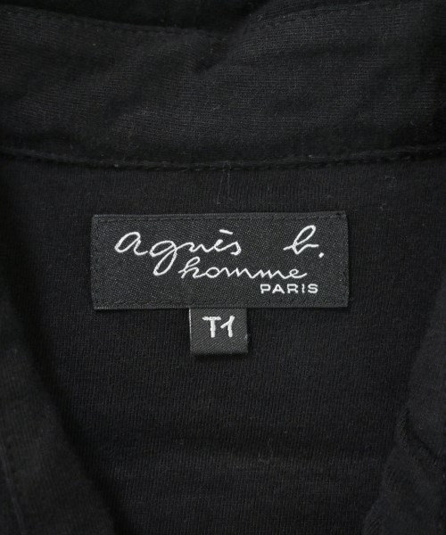 Agnes b. homme（アニエスベーオム）カジュアルシャツ 黒 サイズ:1(S位) メンズ/2200537824171