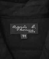 Agnes b. homme（アニエスベーオム）カジュアルシャツ 黒 サイズ:1(S位) メンズ/2200537824171