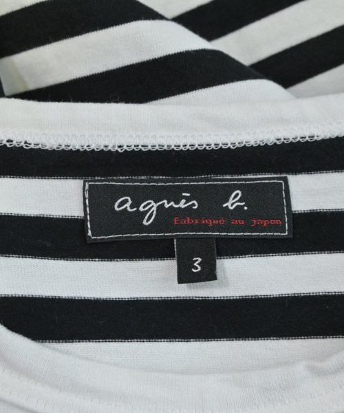 Agnes b. homme（アニエスベーオム）Tシャツ・カットソー 白 サイズ:3(L位) メンズ/2200624113027