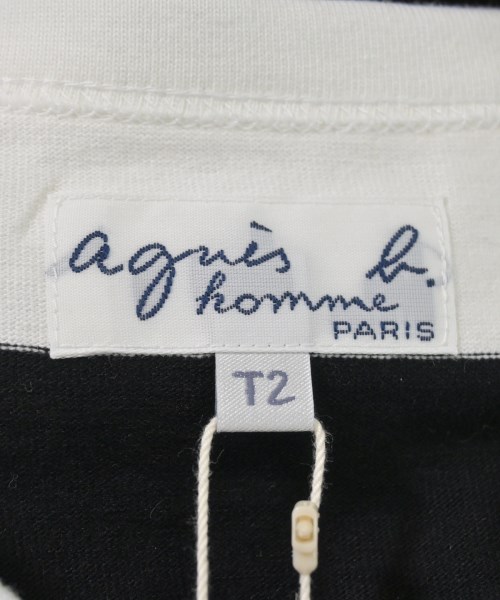 Agnes b. homme（アニエスベーオム）Tシャツ・カットソー 白 サイズ:T2(M位) メンズ/2200627999079