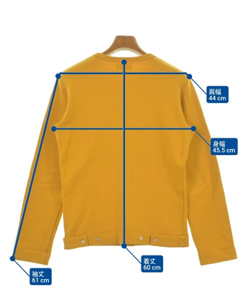 Agnes b. homme（アニエスベーオム）スウェット 黄 サイズ:T0(XS位) メンズ/2200628927019