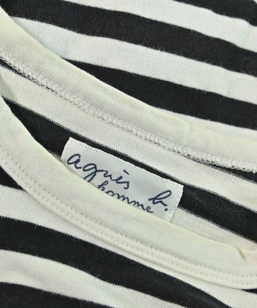 Agnes b. homme（アニエスベーオム）Tシャツ・カットソー 黒 サイズ:T1(S位) メンズ/2200630728130