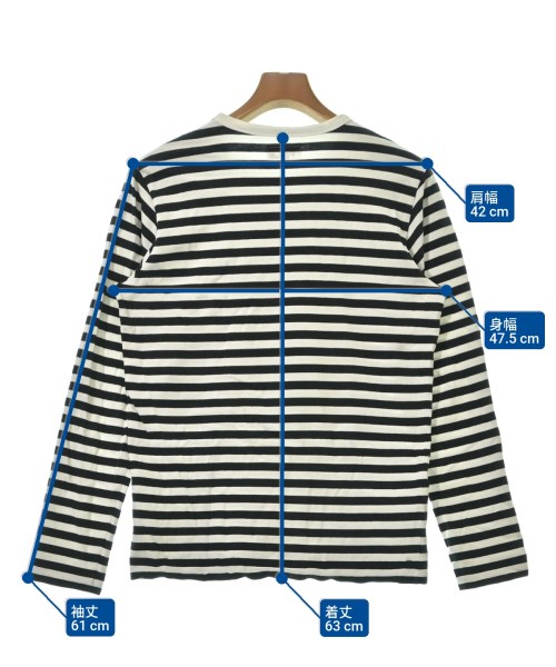 Agnes b. homme（アニエスベーオム）Tシャツ・カットソー 黒 サイズ:T1(S位) メンズ/2200630728130