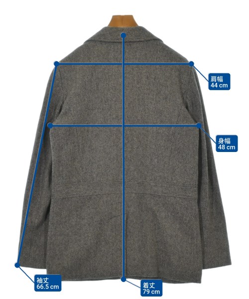 Agnes b. homme（アニエスベーオム）テーラードジャケット グレー サイズ:1(S位) メンズ/2200631743026