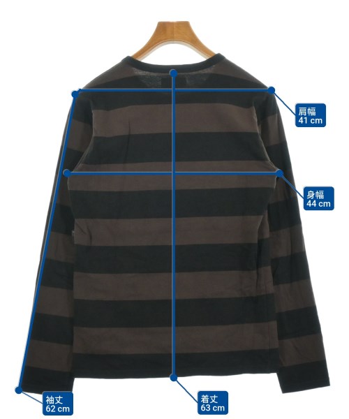 Agnes b. homme（アニエスベーオム）Tシャツ・カットソー 黒 サイズ:T0(XS位) メンズ/2200611657022