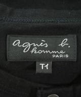 Agnes b. homme（アニエスベーオム）Tシャツ・カットソー 黒 サイズ:T1(S位) メンズ/2200611657046