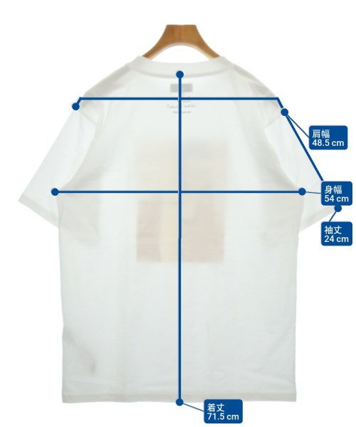Agnes b. homme（アニエスベーオム）Tシャツ・カットソー 白 サイズ:1(S位) メンズ/2200612310018