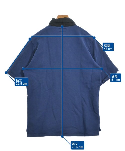 Agnes b. homme（アニエスベーオム）ポロシャツ 紺 サイズ:1(S位) メンズ/2200613668019