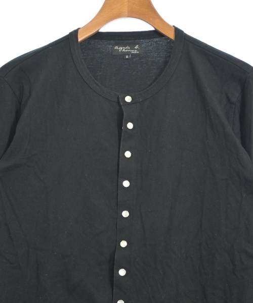 Agnes b. homme（アニエスベーオム）Tシャツ・カットソー 黒 サイズ:2(M位) メンズ/2200613668057