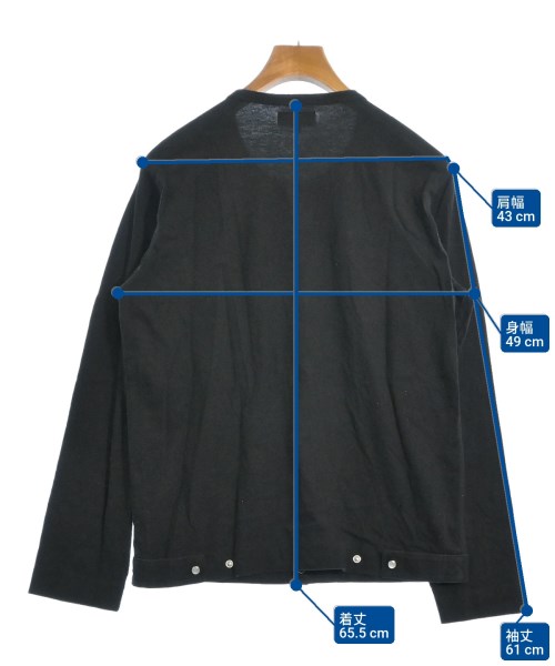 Agnes b. homme（アニエスベーオム）Tシャツ・カットソー 黒 サイズ:2(M位) メンズ/2200613668057