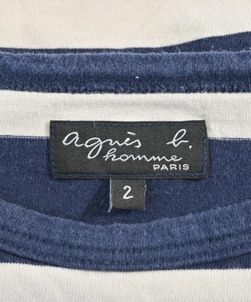 Agnes b. homme（アニエスベーオム）Tシャツ・カットソー 紺 サイズ:2(M位) メンズ/2200613668088