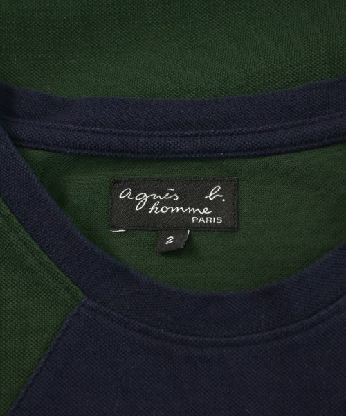 Agnes b. homme（アニエスベーオム）Tシャツ・カットソー 紺 サイズ:2(M位) メンズ/2200610395093