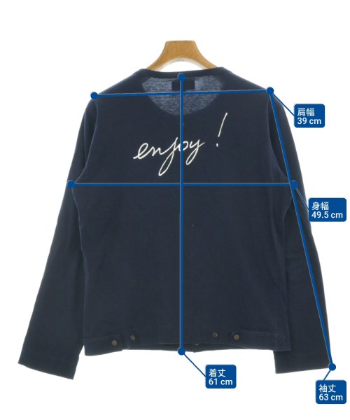 Agnes b. homme（アニエスベーオム）スウェット 紺 サイズ:1(S位) メンズ/2200673701022