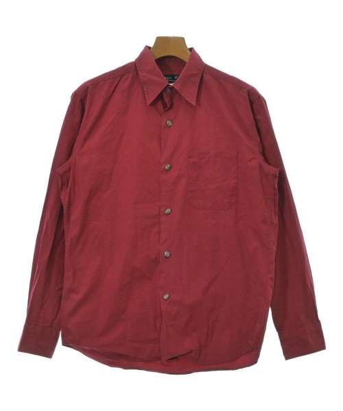 Agnes b. homme(アニエスベーオム)カジュアルシャツ 赤 サイズ:2(M位)/2200675507196