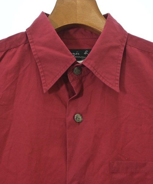 Agnes b. homme（アニエスベーオム）カジュアルシャツ 赤 サイズ:2(M位) メンズ/2200675507196
