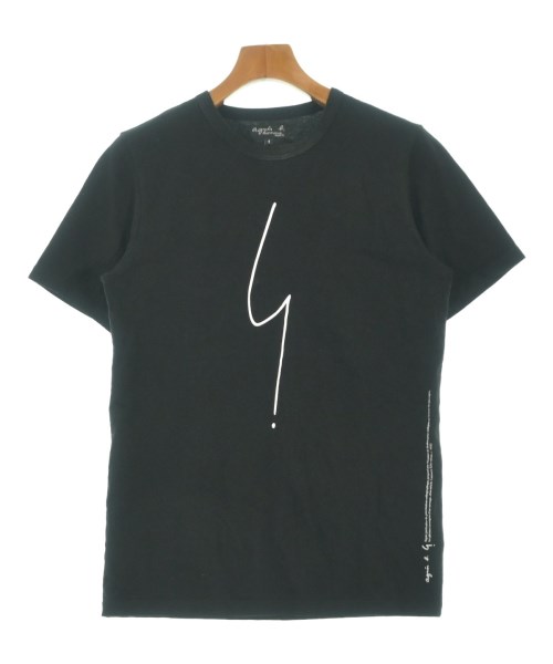 Agnes b. homme(アニエスベーオム)Tシャツ・カットソー 黒 サイズ:1(S位)/2200675526128
