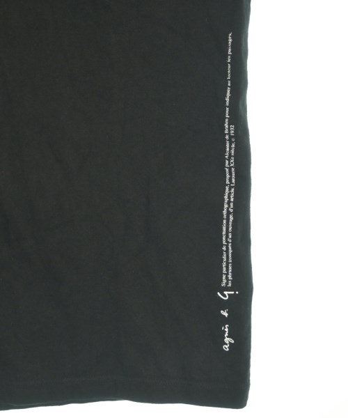 Agnes b. homme（アニエスベーオム）Tシャツ・カットソー 黒 サイズ:1(S位) メンズ/2200675526128