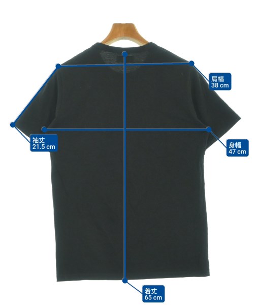 Agnes b. homme（アニエスベーオム）Tシャツ・カットソー 黒 サイズ:1(S位) メンズ/2200675526128