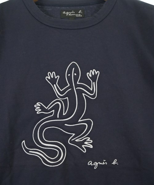 Agnes b. homme（アニエスベーオム）Tシャツ・カットソー 紺 サイズ:0(XS位) メンズ/2200676830026