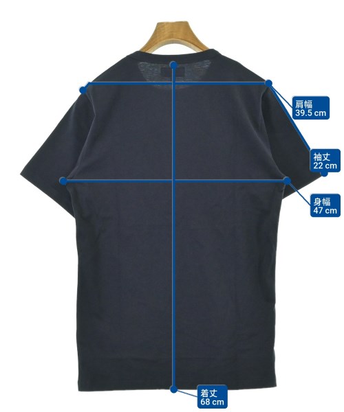 Agnes b. homme（アニエスベーオム）Tシャツ・カットソー 紺 サイズ:0(XS位) メンズ/2200676830026