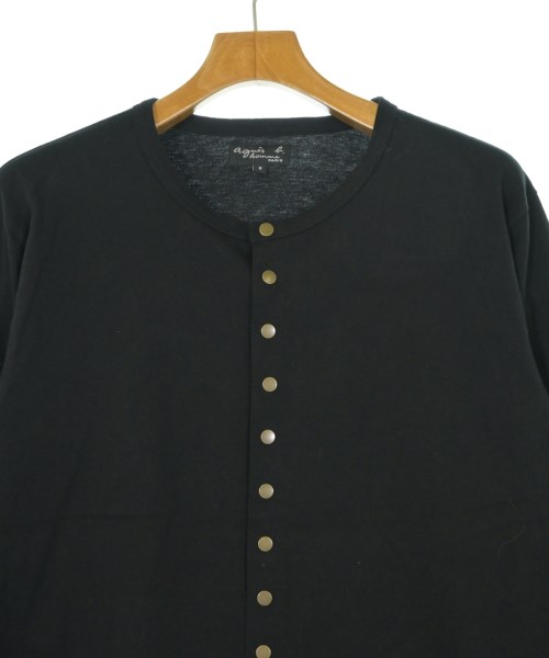 Agnes b. homme（アニエスベーオム）Tシャツ・カットソー 黒 サイズ:3(L位) メンズ/2200674097414