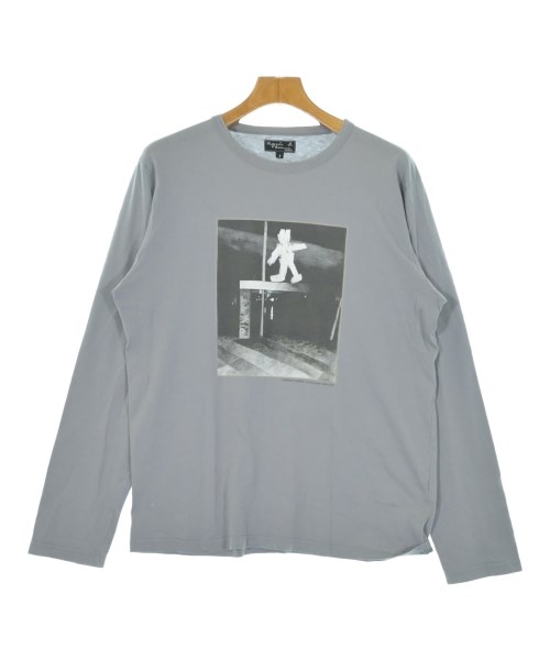 Agnes b. homme(アニエスベーオム)Tシャツ・カットソー グレー サイズ:3(L位)/2200674097421
