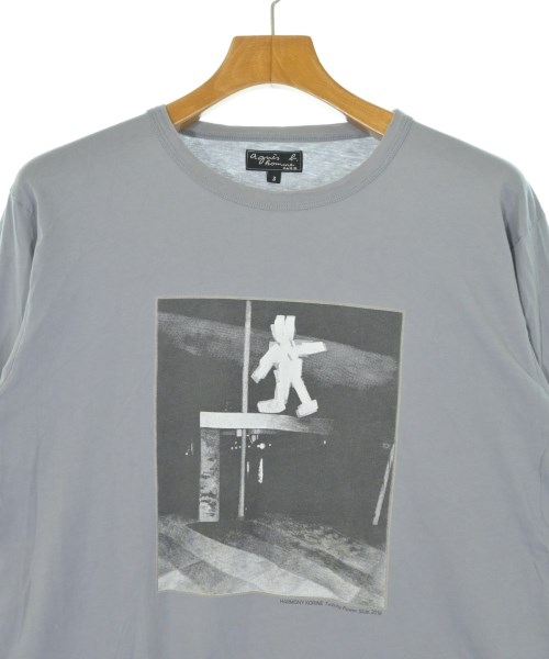 Agnes b. homme（アニエスベーオム）Tシャツ・カットソー グレー サイズ:3(L位) メンズ/2200674097421